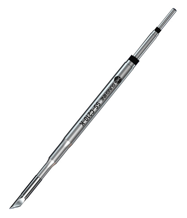 SUNSHINE soldering iron tip SS-C210 τύπου K, για T210, 80mm