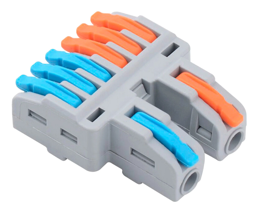 POWERTECH κλέμα σύνδεσης καλωδίων TOOL-0107, 4pin προς 2pin, 5τμχ