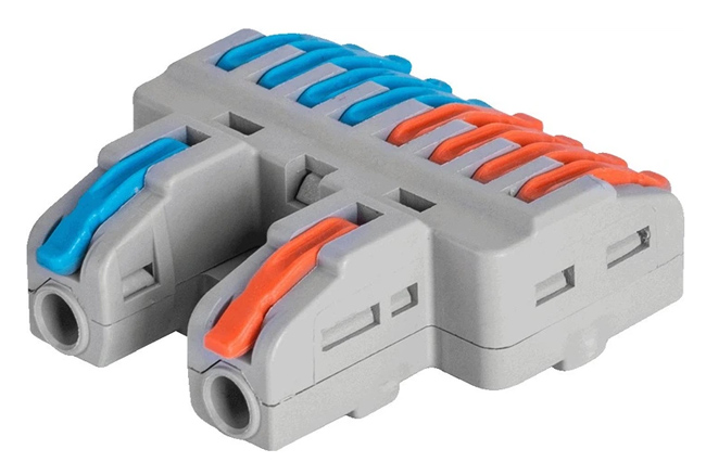 POWERTECH κλέμα σύνδεσης καλωδίων TOOL-0108, 6pin προς 2pin, 5τμχ