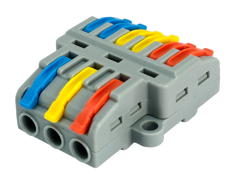 POWERTECH κλέμα σύνδεσης καλωδίων TOOL-0109, 8pin προς 2pin, 5τμχ