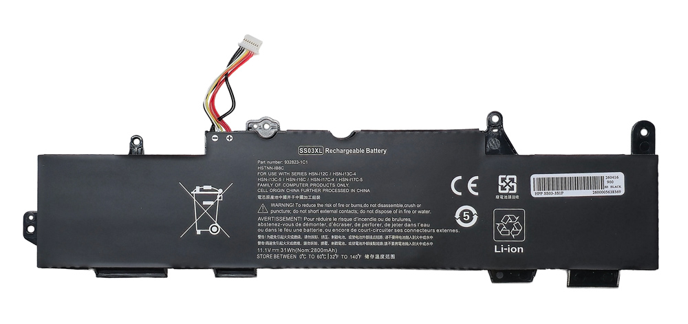 POWERTECH συμβατή μπαταρία SS03-3S1P για HP EliteBook 735/745/755/830/836/840/846 G5