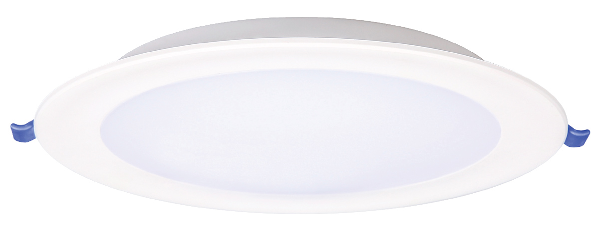 POWERTECH LED φωτιστικό downlight PT-1559, 9W, Φ116x25mm, 4000K, 765lm, λευκό