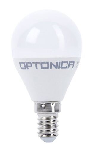 OPTONICA LED λάμπα G45 1338, 8W, 2700K, 710lm, E27