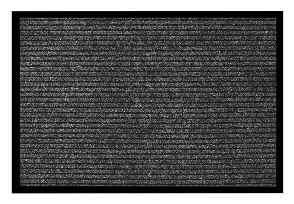HOME USE πατάκι εισόδου HUH-0208, αντιολισθητικό, 90x60cm, 6mm πάχος, γκρι