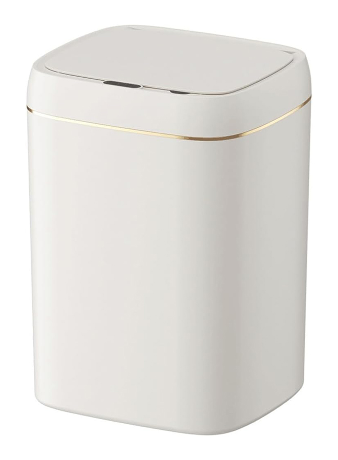 HOME USE κάδος απορριμμάτων HUH-0188 με φωτοκύτταρο, 13lt, λευκός