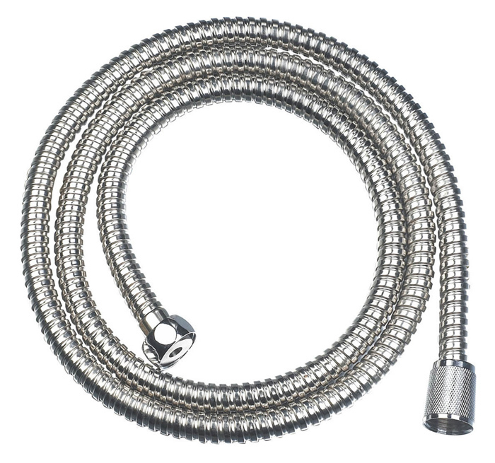 BRUNO σπιράλ ντους BRN-0243, ανοξείδωτο ατσάλι, 175g, 1.5m, ασημί