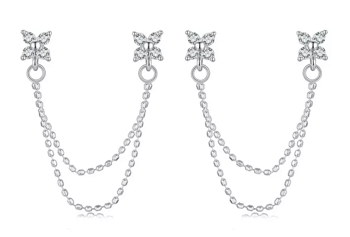 BAMOER δαχτυλίδι BSR662-E με πέρλα, ανοιγόμενο, ασήμι 925, ασημί