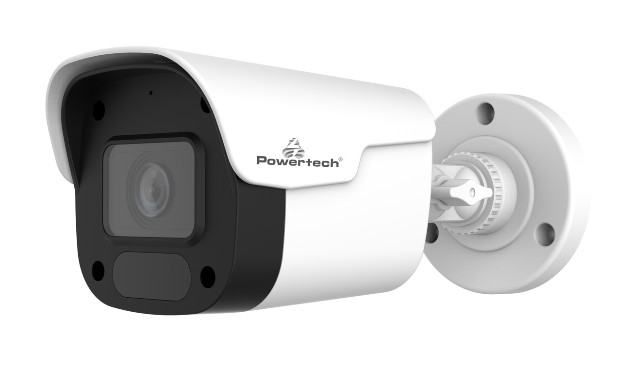 POWERTECH IP κάμερα PT-1235 με μικρόφωνο, 3.6mm, 4MP, PoE, IR 25m