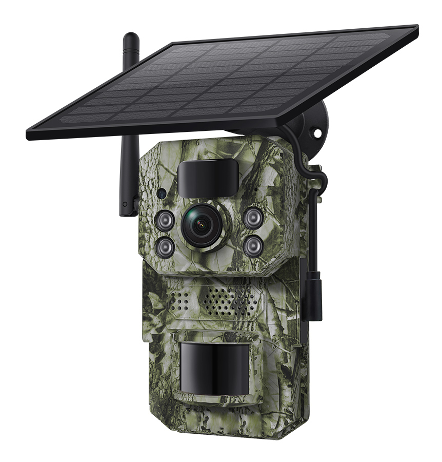 SECTEC smart ηλιακή κάμερα κυνηγού ST-HC809, 3MP, 4G, PIR, SD, IP66