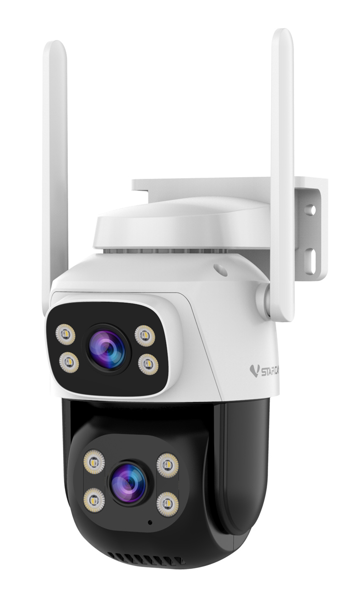 VSTARCAM smart κάμερα CS622DR, dual lens, 3MP, WiFi, PTZ, SD, IP66