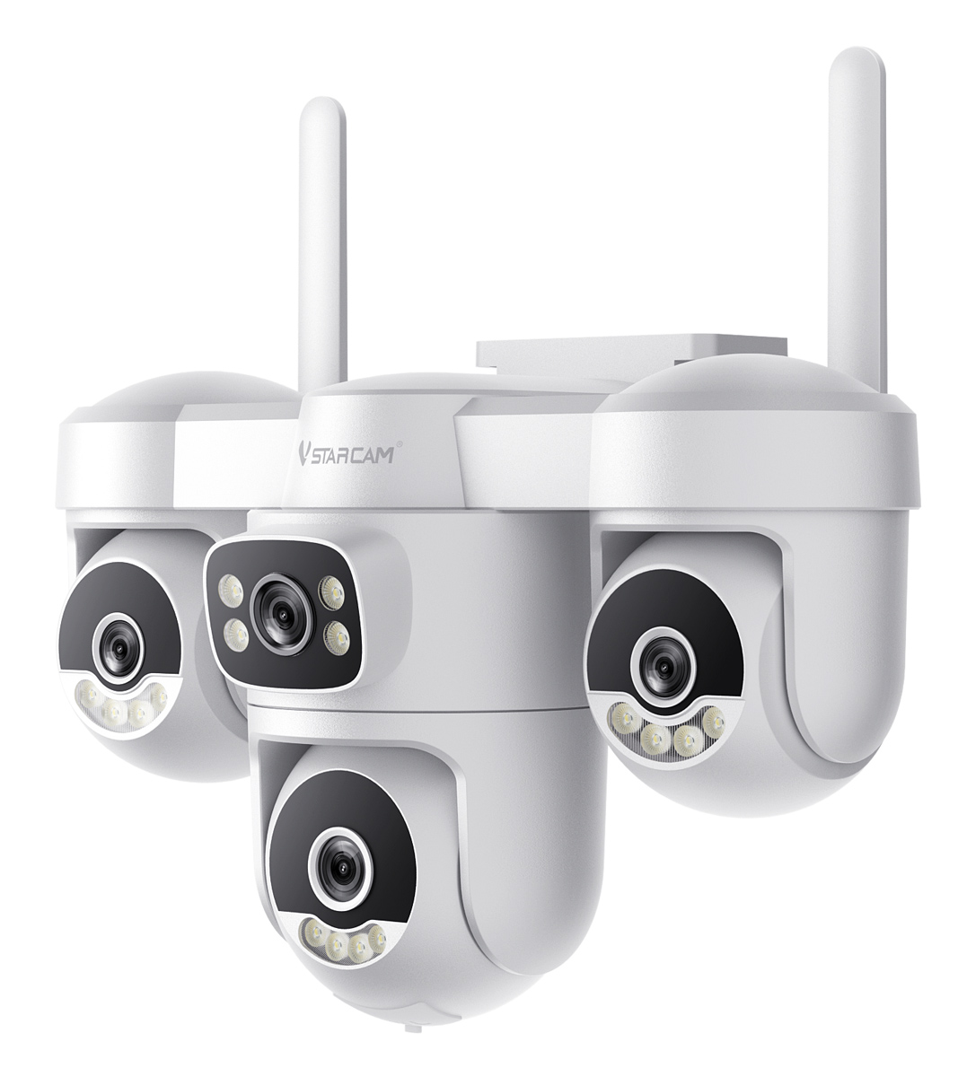 VSTARCAM smart κάμερα CS623FR, four-lens, 2MP, WiFi, PTZ, SD, IP66