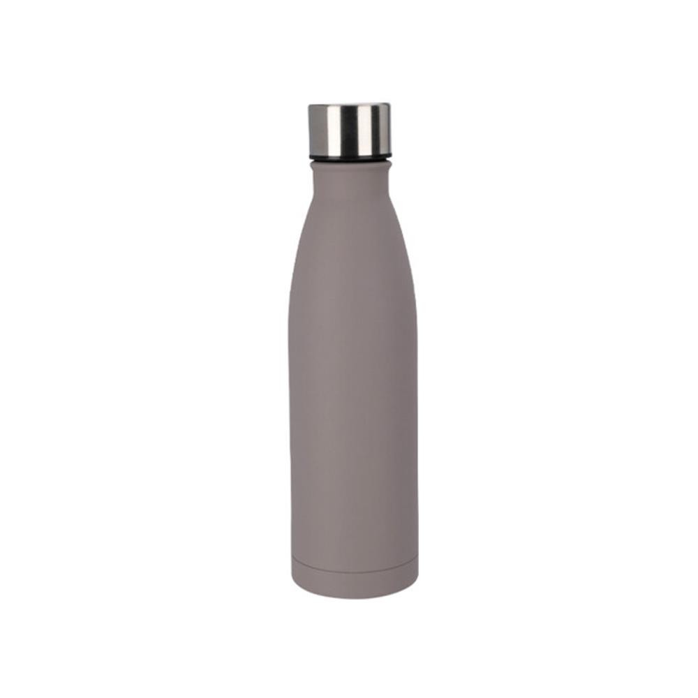Ανοξείδωτος θερμός με διπλά τοιχώματα 500ml. γκρι