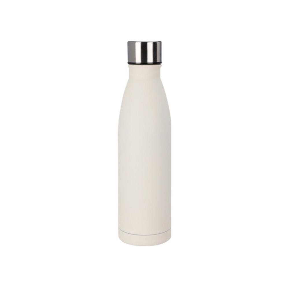 Ανοξείδωτος θερμός με διπλά τοιχώματα 500ml. μπεζ
