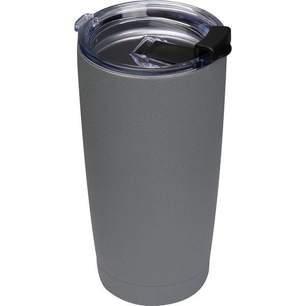 Θερμός - ποτήρι γκρι inox Υ18,1xØ7εκ. 500 ml