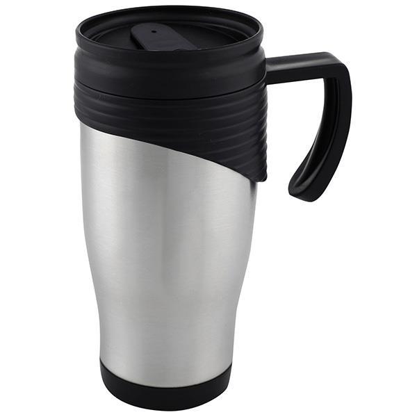 Θερμός με χερούλι inox Υ16xØ8,7εκ. 400 ml