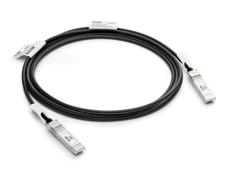 HPE Aruba 10G SFP+ to SFP+ 3m Direct Attach Copper Cable (J9283D)