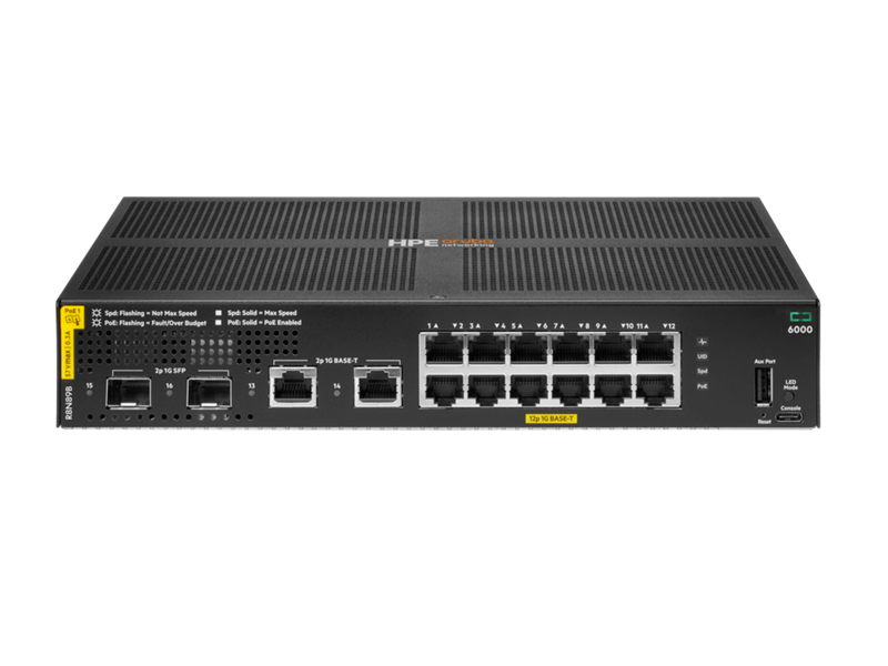 HPE ANW 6000 12G CL4 2F 139W Sw - PN R8N89B