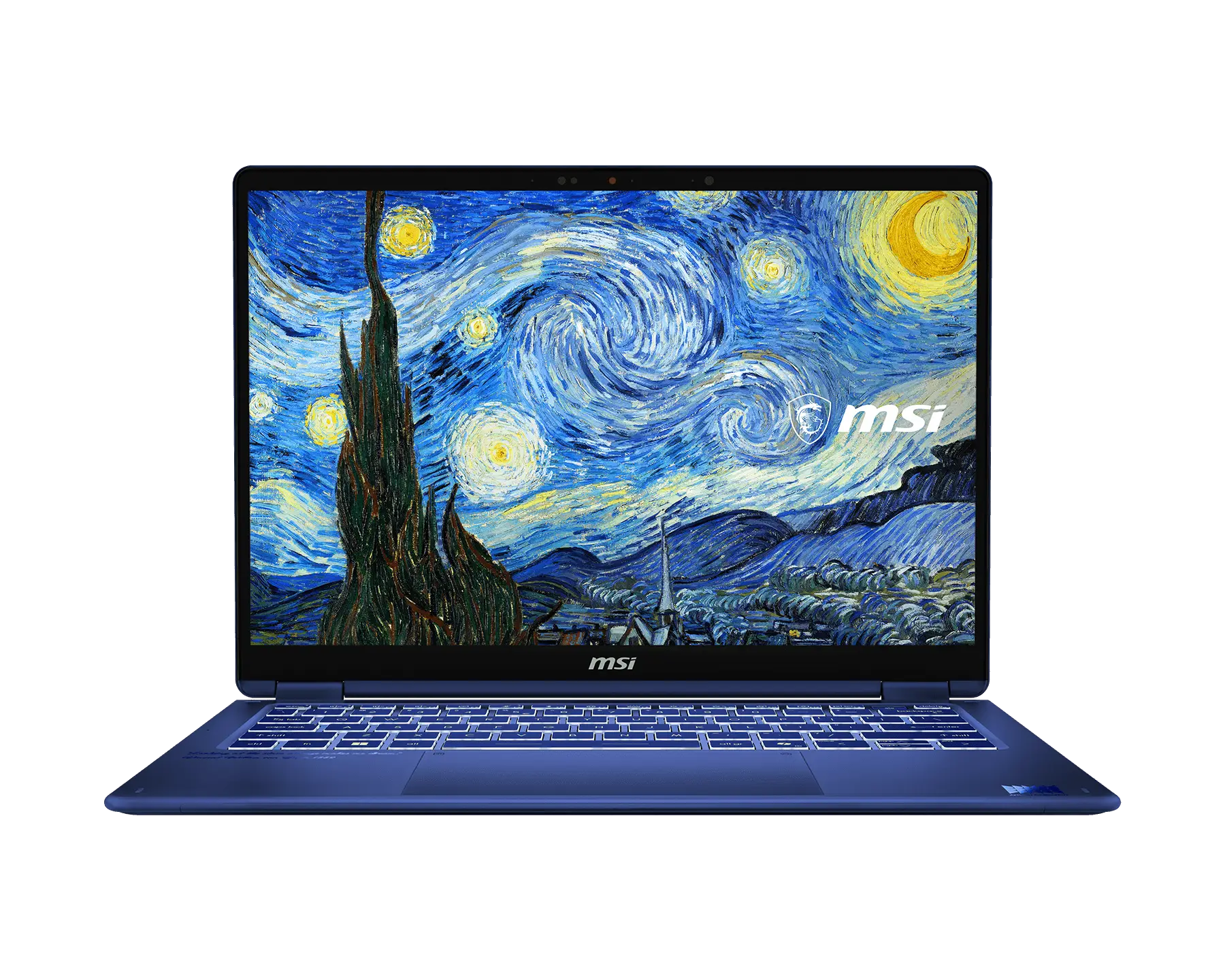 MSI Laptop Prestige 14 Flip AI+ The Starry Night 14.0'' Touch IPS-level FHD+/Ultra X9 378H/32GB/1TB SSD NVMe 4.0/Win 11 Pro/2Y/Vincent van Gogh Edition