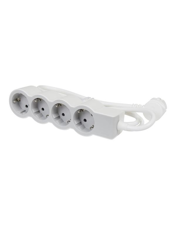 Legrand SurgeArrest 4 Outlets 5m Cable White/Grey