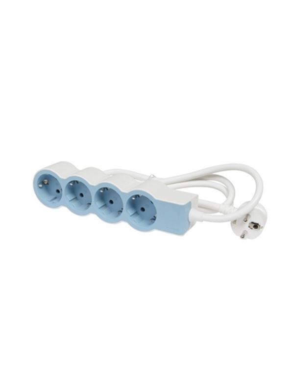 Legrand SurgeArrest 4 Outlets 1.5m Cable White/Blue