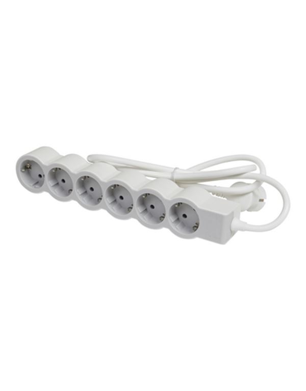 Legrand SurgeArrest 6 Outlets 3m Cable White/Grey