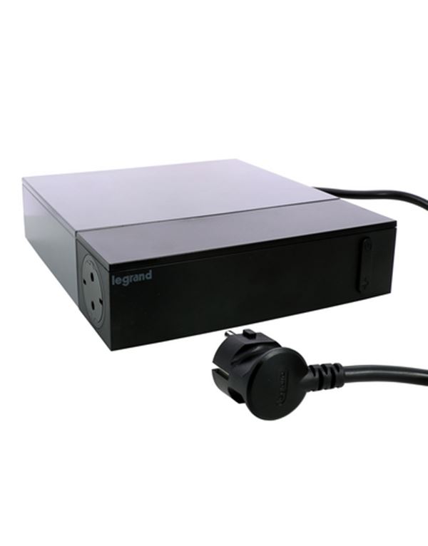 Legrand SurgeArrest 4 Outlets 2m Cable TV Black
