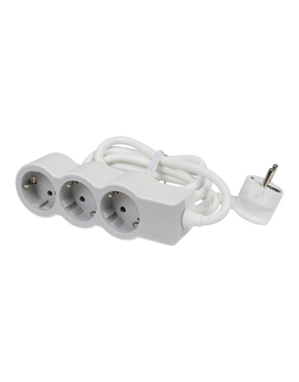 Legrand SurgeArrest 3 Outlets 3m Cable White/Grey