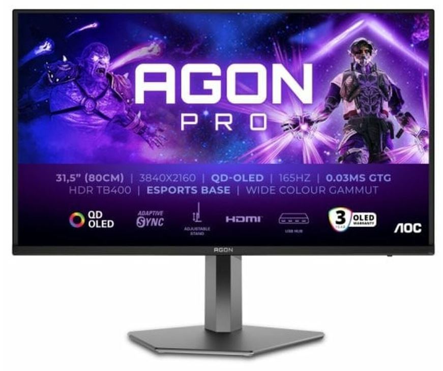 AOC AG326UD QD-OLED HDR Monitor