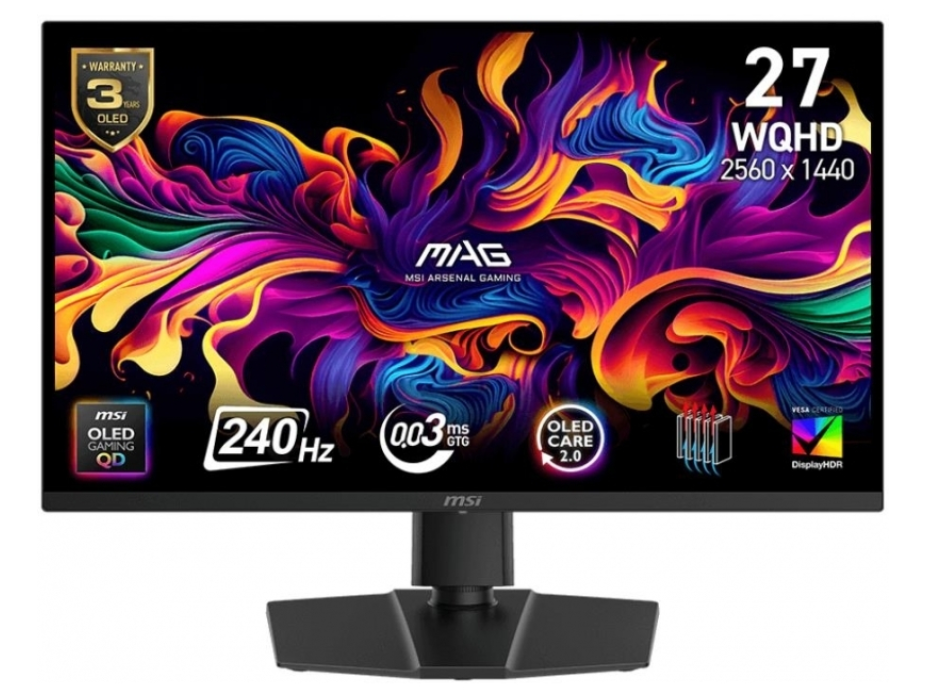 MSI MAG 273QP QD-OLED X24 QD-OLED 26.5