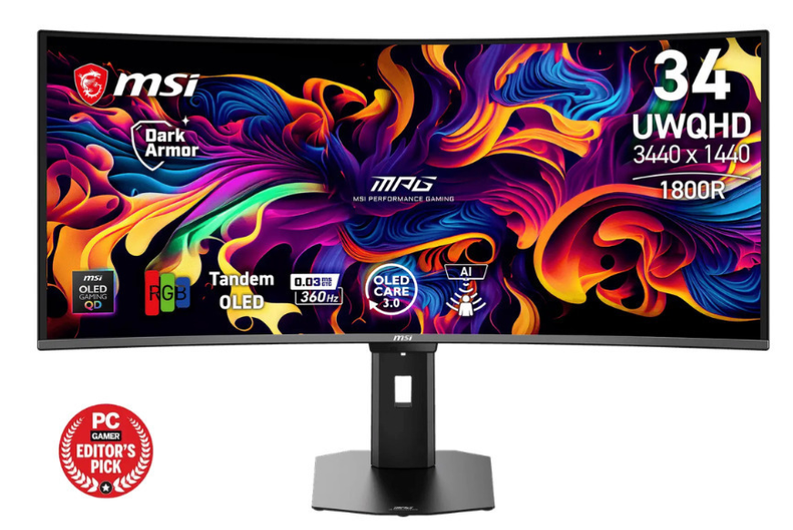 MSI MPG341CQR QD-OLED X36 Monitor 34