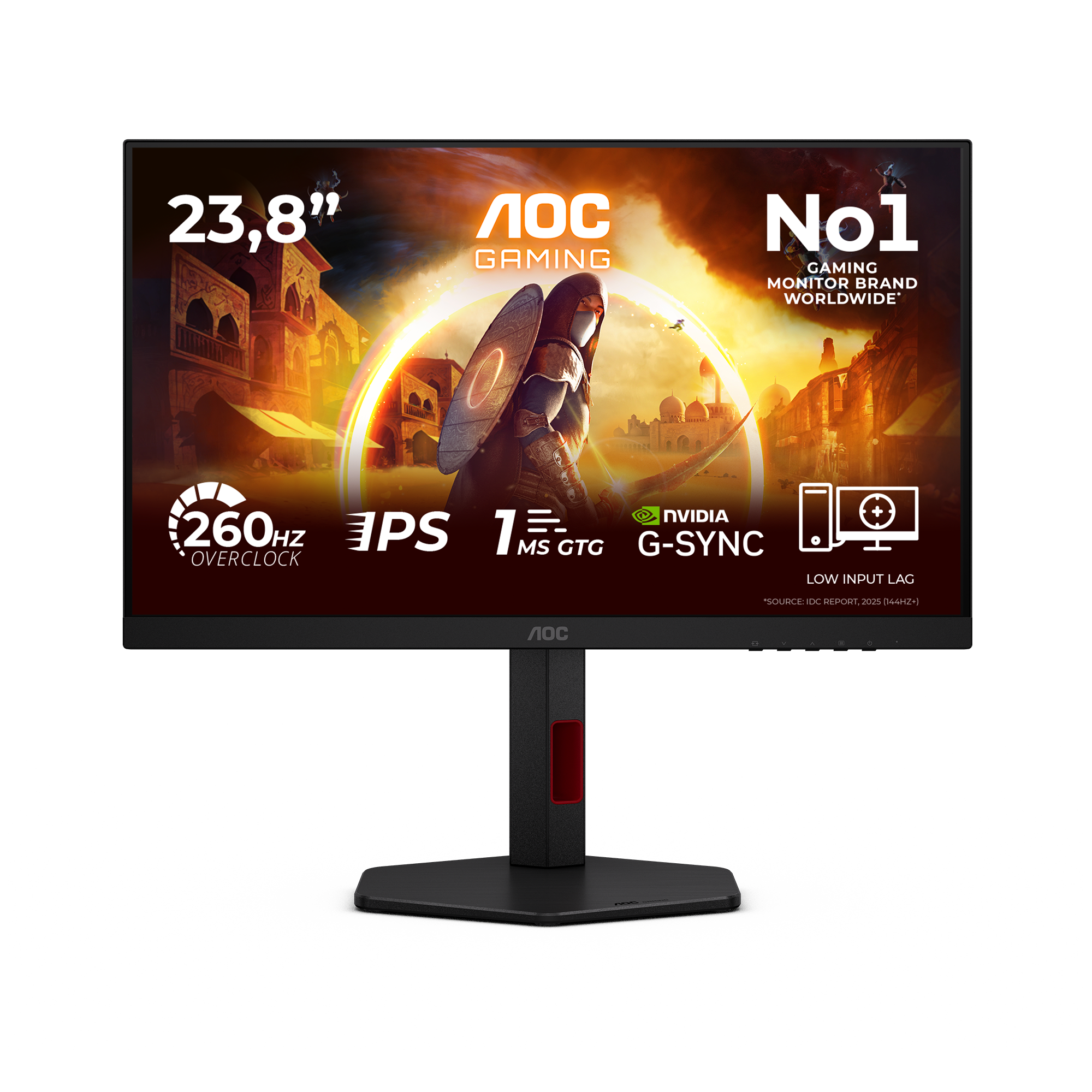 AOC 24G4ZR IPS Monitor 23.8