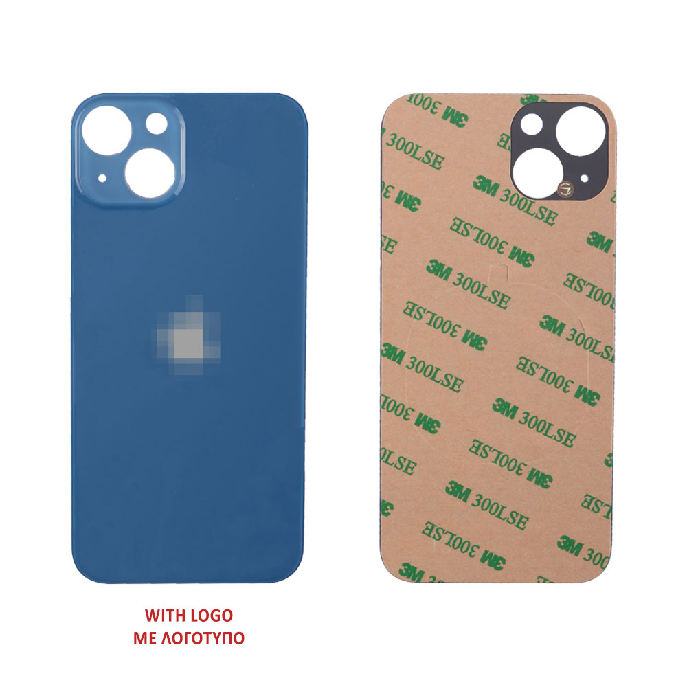 FOR IPHONE 13 BATTERY COVER + 3M STICKER BLUE ORIGINAL SERVICE PACK