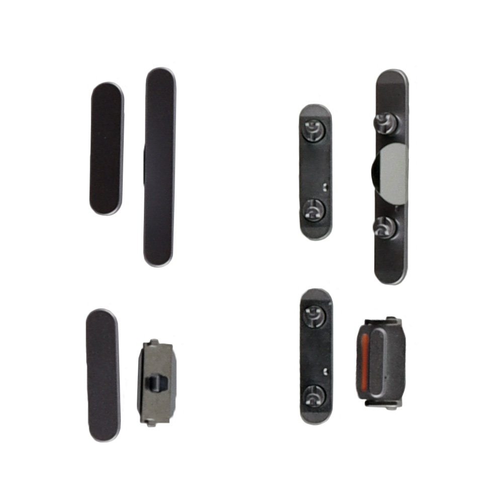 IPHONE 14/14 PLUS SIDE KEYS/ ON/OFF (4 ΤΕΜ.) BLACK 3P OR