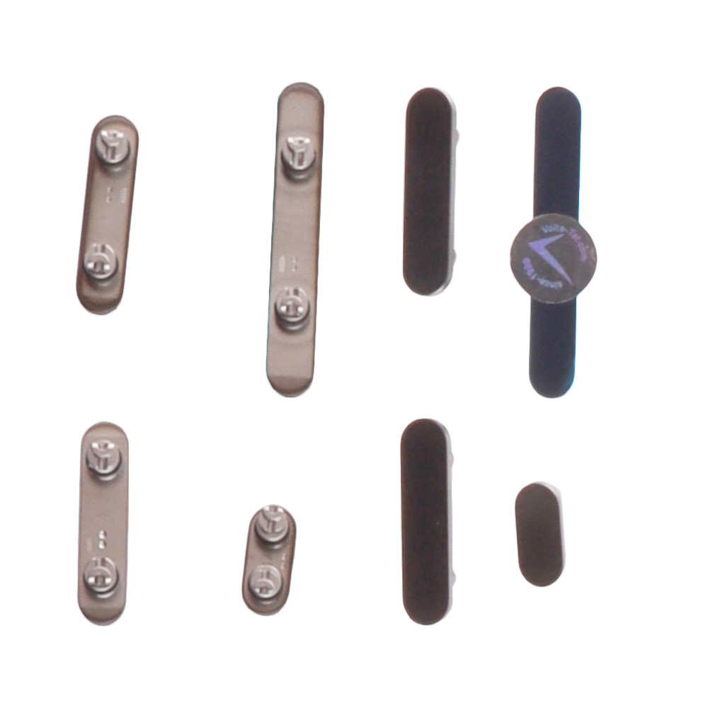 IPHONE 15 PRO/15 PRO MAX SIDE KEYS/ ON/OFF (4 ΤΕΜ.) TITANIUM BLACK 3P OR