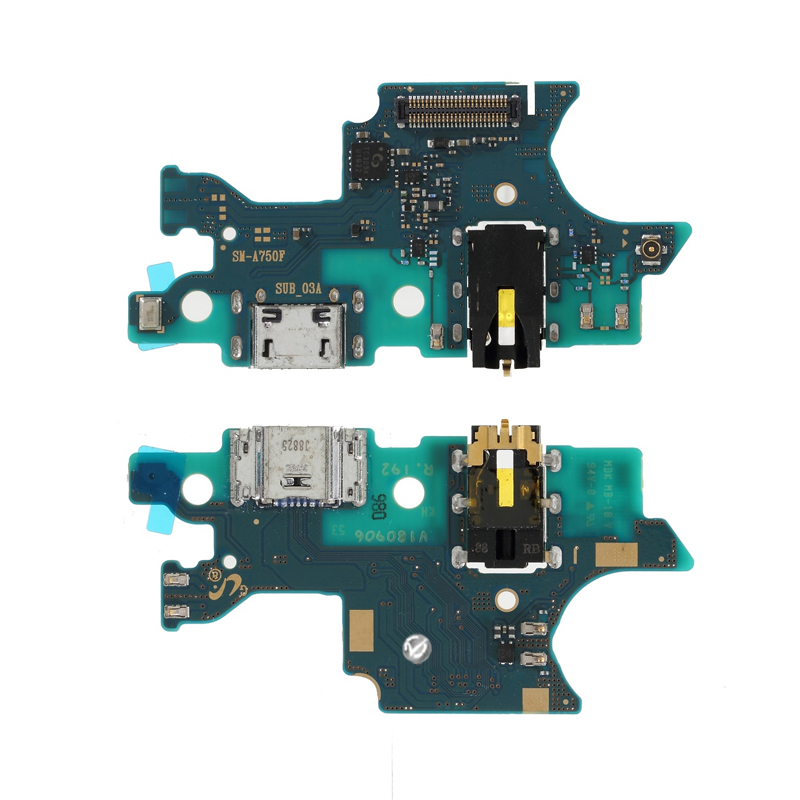 SAMSUNG A7 A750 (MICRO USB) ΠΛΑΚΕΤΑ ΚΟΝΕΚΤΟΡΑ ΦΟΡΤΙΣΗΣ+AUDIO JACK+ΕΠΑΦΗ ΚΕΡΑΙΑΣ-ΜΙΚΡΟΦΩΝΟ 3P OR