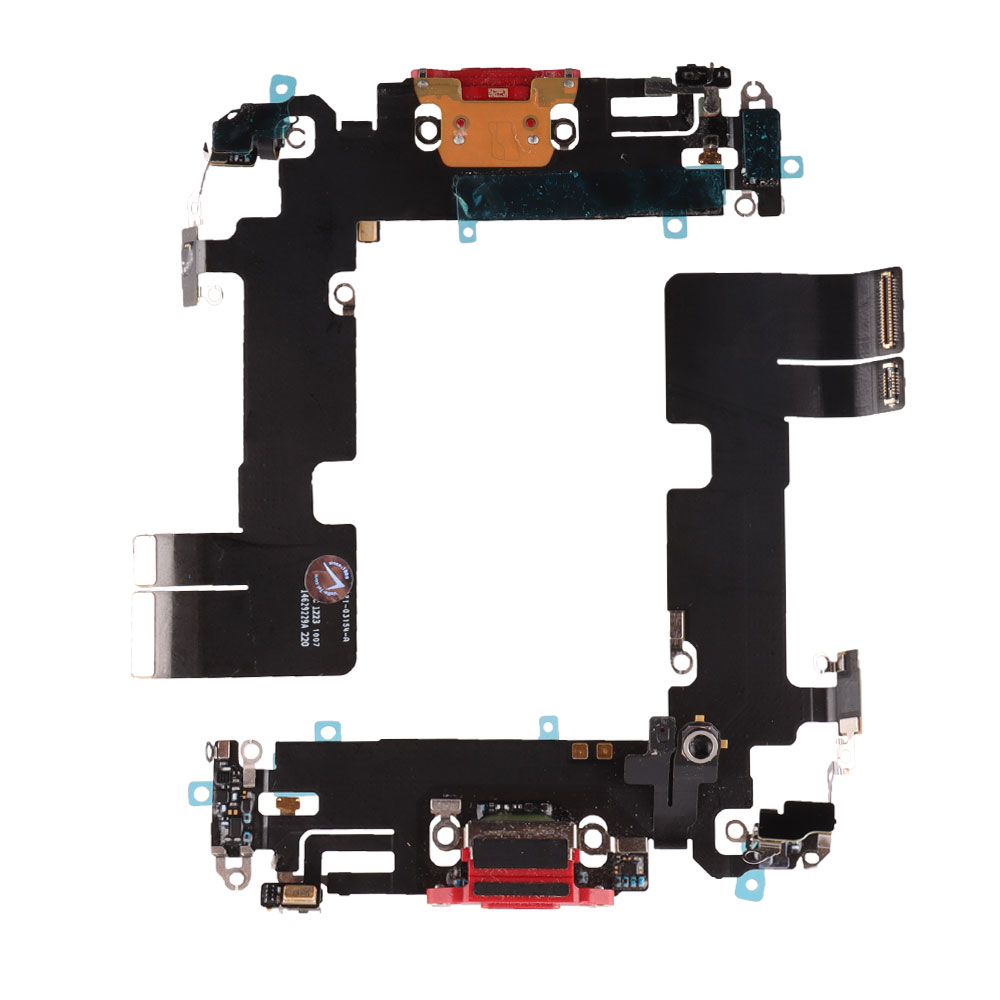 IPHONE 13 ΚΑΛΩΔΙΟ (LIGHTNING) ΚΑΛΩΔΙΟ FLEX ΚΟΝΕΚΤΟΡΑ ΦΟΡΤΙΣΗΣ + AUDIO PORT + ΜΙΚΡΟΦΩΝΟ RED 3P OR