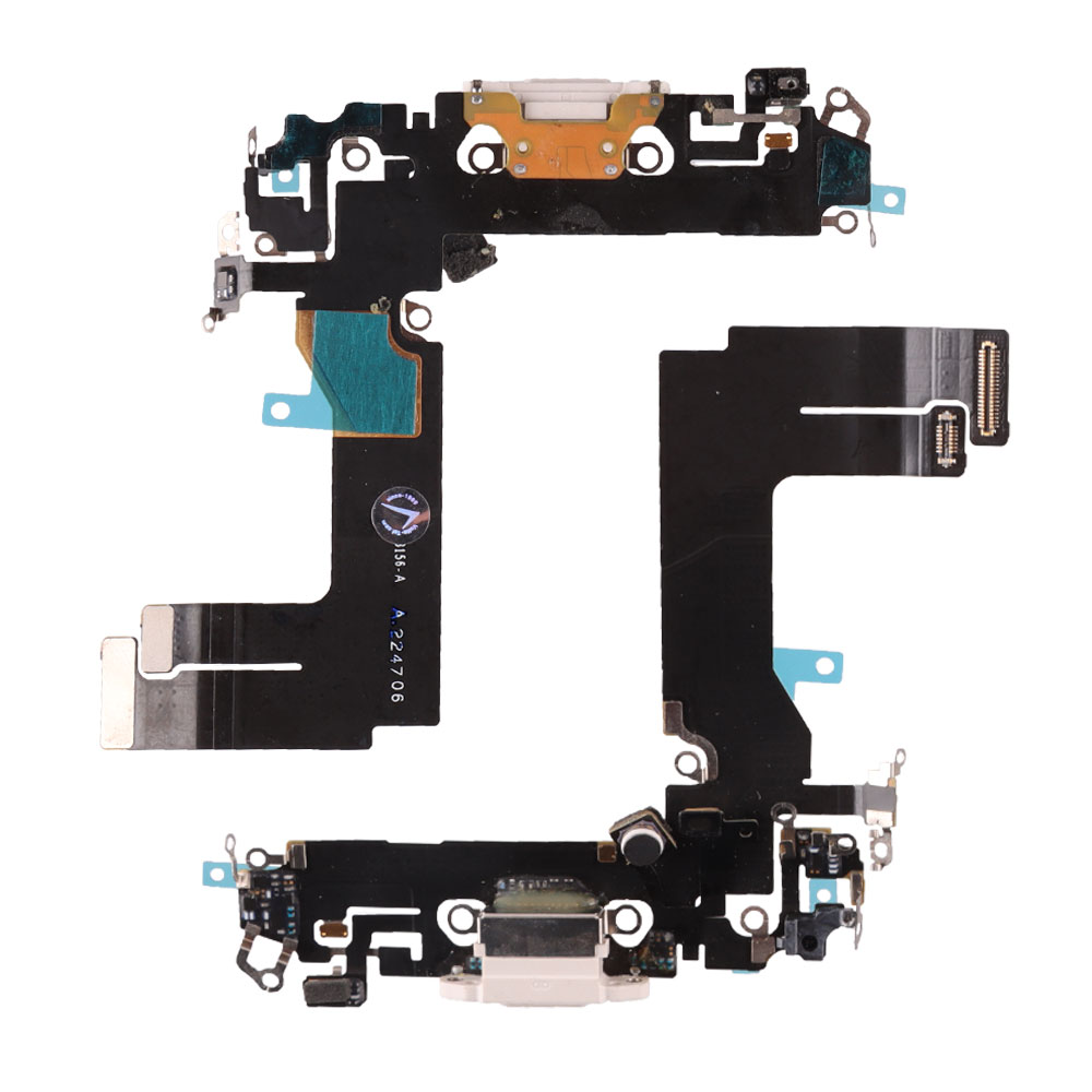 IPHONE 13 MINI (LIGHTNING) ΚΑΛΩΔΙΟ FLEX ΚΟΝΕΚΤΟΡΑ ΦΟΡΤΙΣΗΣ + AUDIO PORT + ΜΙΚΡΟΦΩΝΟ WHITE 3P OR