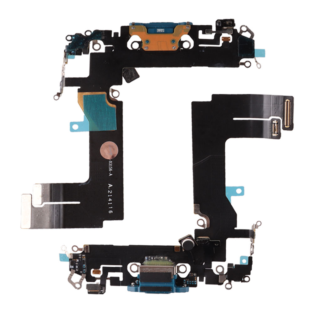 IPHONE 13 MINI (LIGHTNING) ΚΑΛΩΔΙΟ FLEX ΚΟΝΕΚΤΟΡΑ ΦΟΡΤΙΣΗΣ + AUDIO PORT + ΜΙΚΡΟΦΩΝΟ BLUE 3P OR