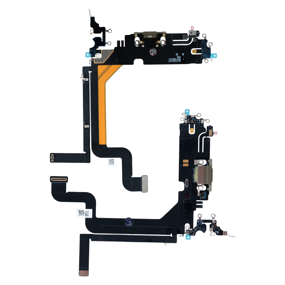 IPHONE 14 PRO MAX (LIGHTNING) ΚΑΛΩΔΙΟ FLEX ΚΟΝΕΚΤΟΡΑ ΦΟΡΤΙΣΗΣ-HANDS FREE - ΜΙΚΡΟΦΩΝΟ GOLD 3P OR