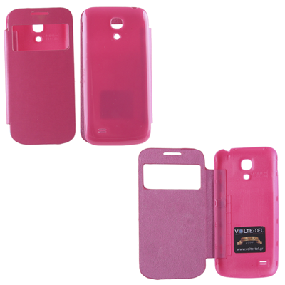 VOLTE-TEL ΘΗΚΗ SAMSUNG S4 MINI I9195 BATTERY COVER VIEW FUCHSIA