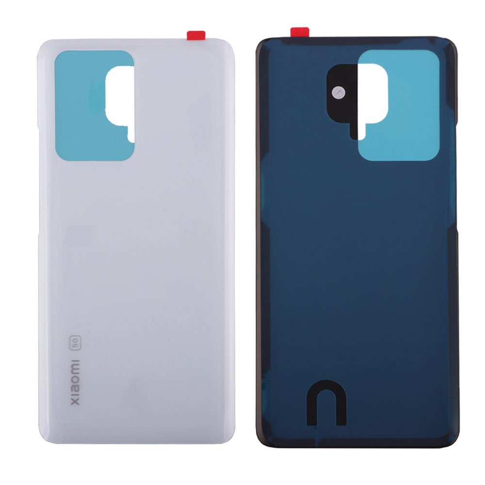 XIAOMI 11T/11T PRO 5G BATTERY COVER ΜΕ ΑΥΤΟΚΟΛΛΗΤΗ ΤΑΙΝΙΑ ΑΔΙΑΒΡΟΧΟΠΟΙΗΣΗΣ WHITE 3P OR