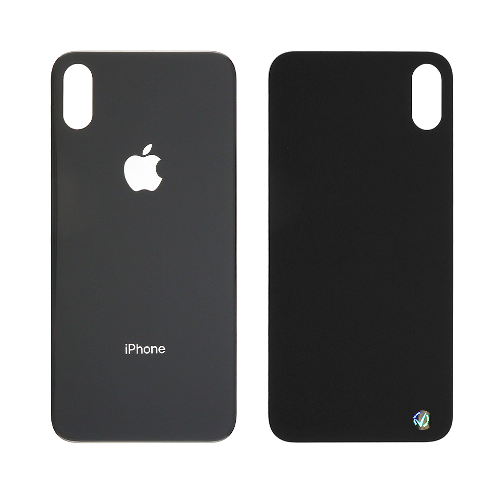 FOR IPHONE XS MAX BATTERY COVER BLACK 3P OR