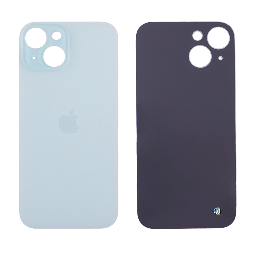 FOR IPHONE 15 BATTERY COVER BLUE