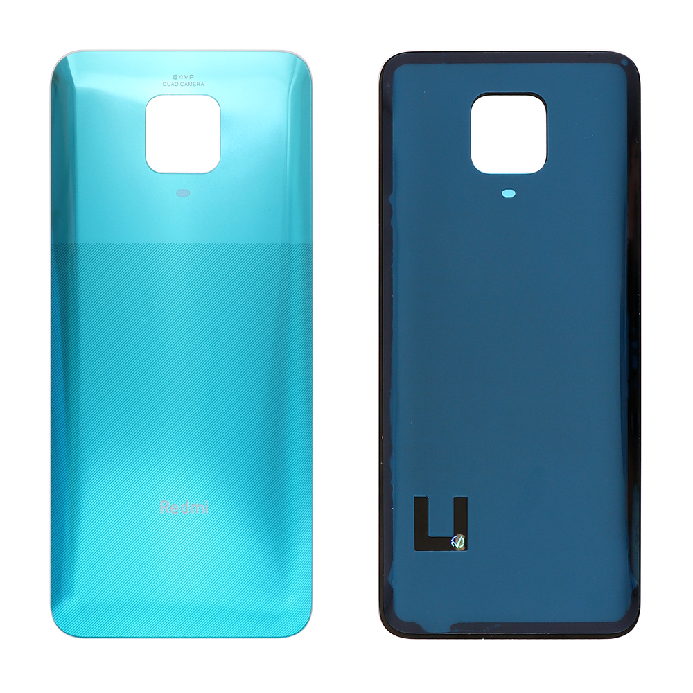 XIAOMI REDMI NOTE 9 PRO BATTERY COVER + ΑΥΤΟΚΟΛΛΗΤΗ ΤΑΙΝΙΑ ΑΔΙΑΒΡΟΧΟΠΟΙΗΣΗΣ GREEN 3P OR