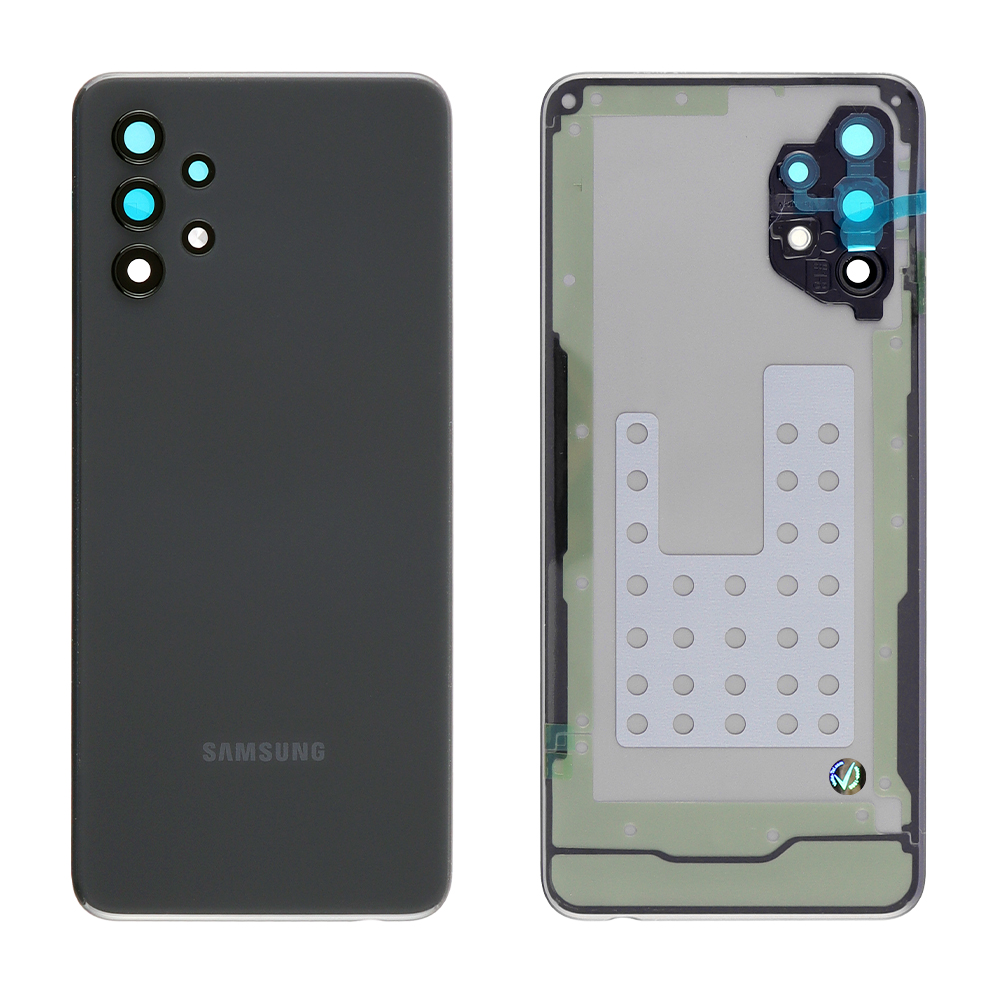 SAMSUNG A32 5G A326 BATTERY COVER + LENS BLACK 3P OR