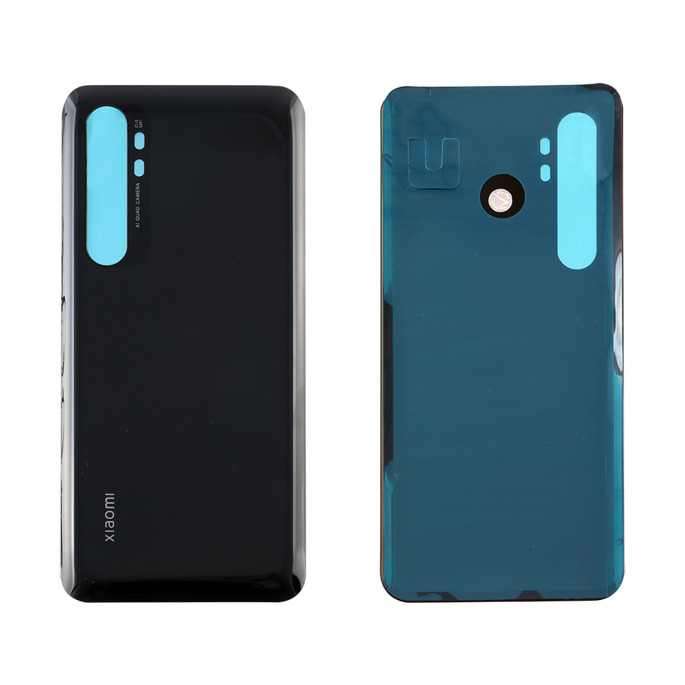XIAOMI MI NOTE 10 LITE BATTERY COVER BLACK 3P OR
