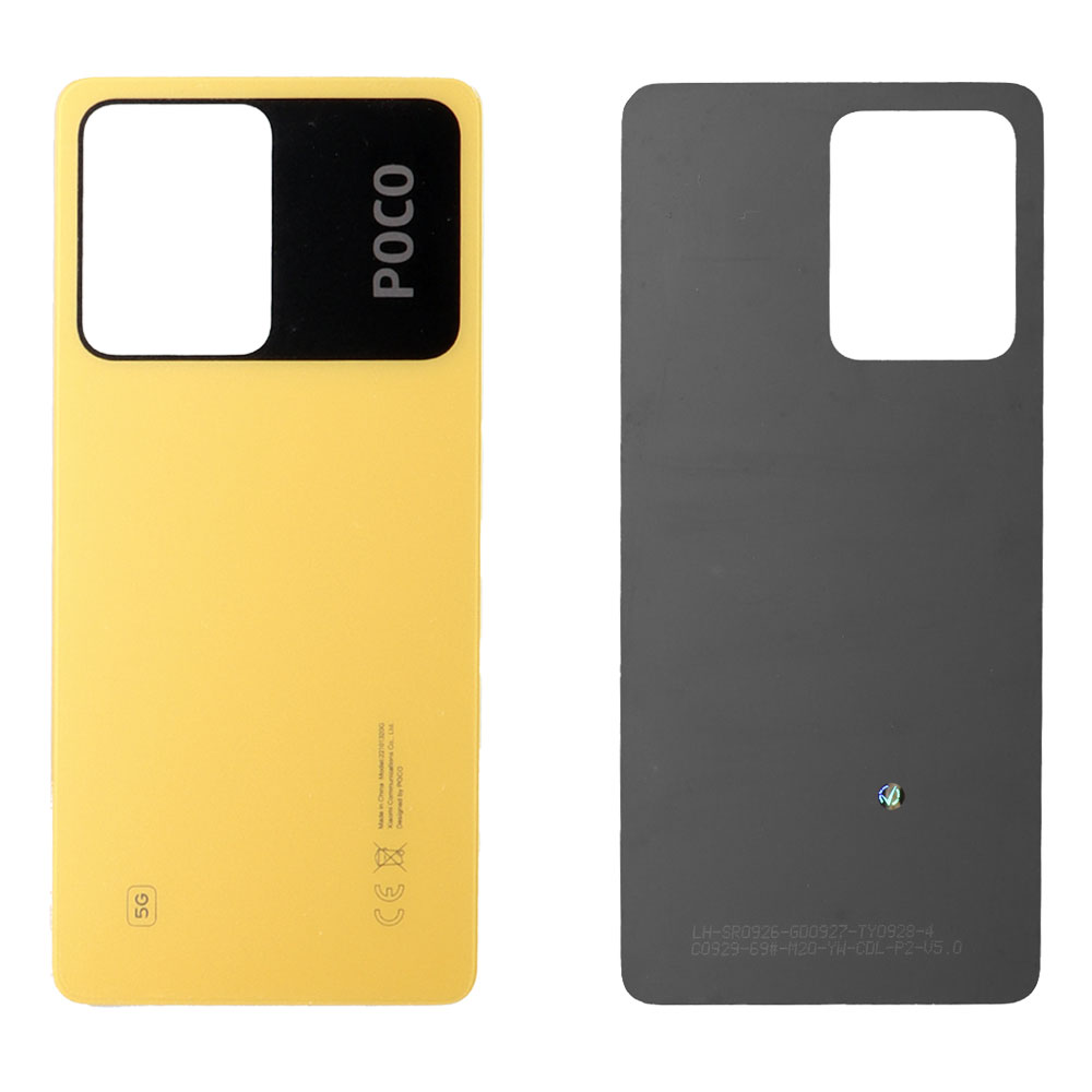 XIAOMI POCO X5 PRO 5G BATTERY COVER YELLOW 3P OR
