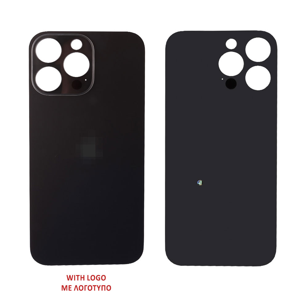 FOR IPHONE 16 PRO BATTERY COVER BLACK 3P OR