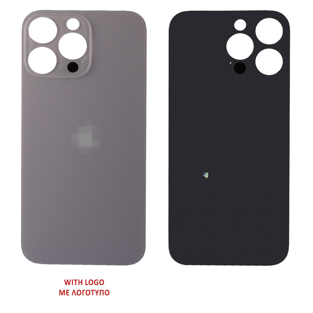 FOR IPHONE 16 PRO BATTERY COVER NATURAL 3P OR