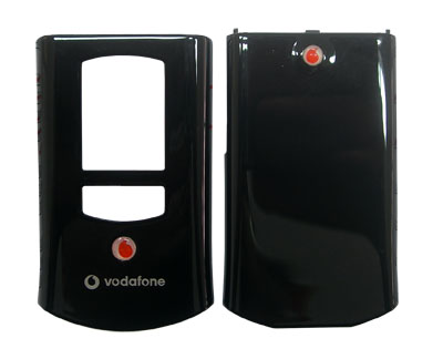 SONY ERICSSON V800 BLACK BACK-FRONT COVER 3P OR